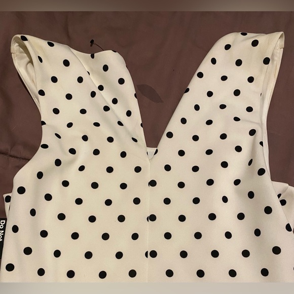 Polka dot dress by express - large - 50s style pinup retro - Picture 3 of 6